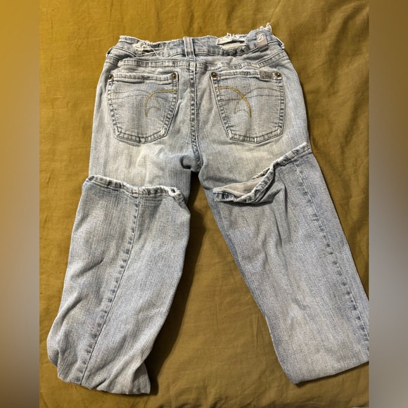 2000s low rise warehouse one jeans - Picture 2 of 5